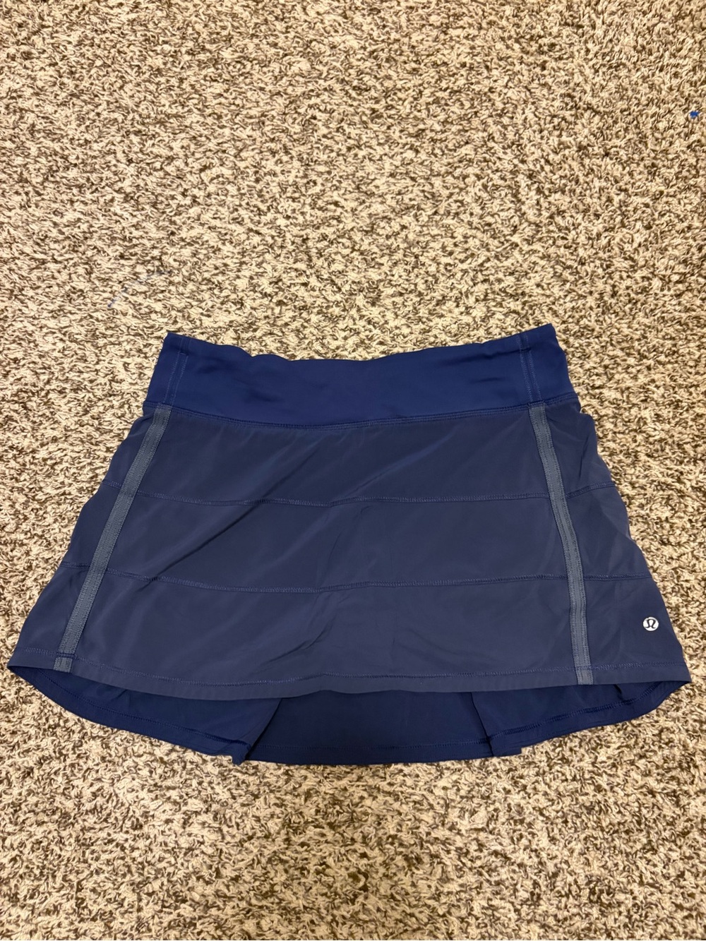 lululemon athletica Navy Blue Pace Rival Skort